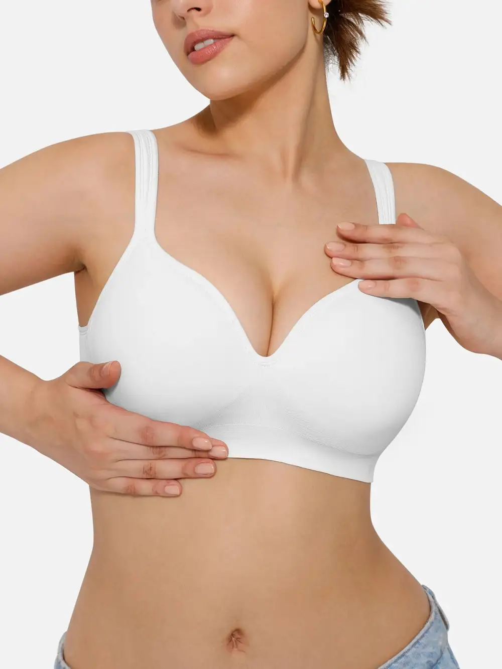 Seamless Wireless Comfort Smoothing Bra