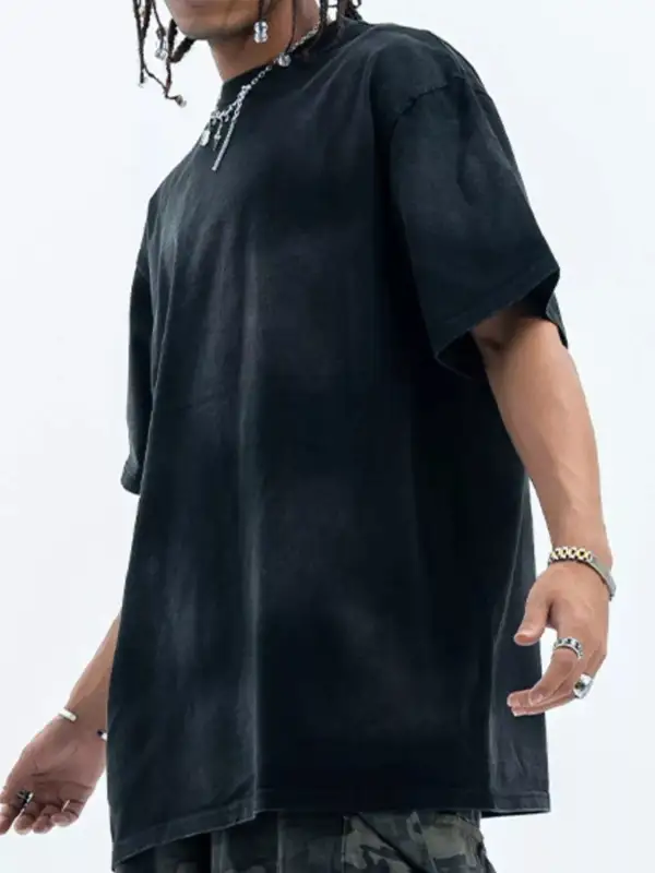 Washed Short Sleeve Oversized T-Shirt