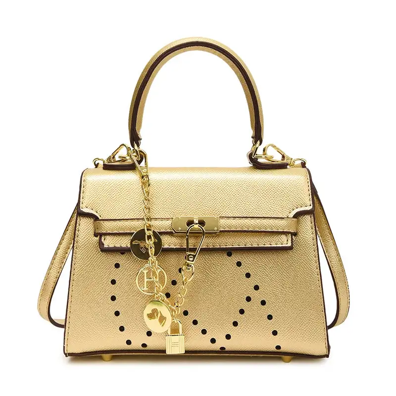 Trendsetter: Designer Leather Small Crossbody Handbag