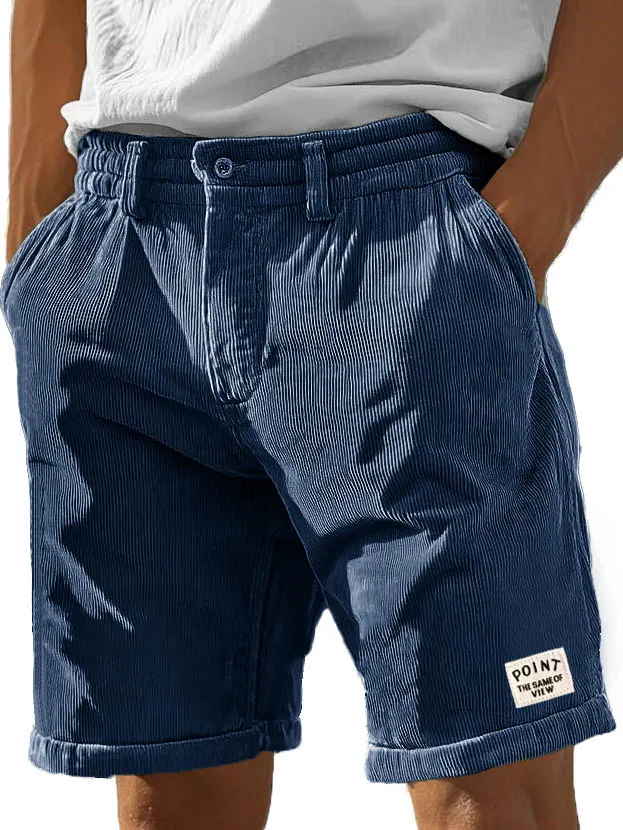 Workwear Corduroy Pocket Shorts
