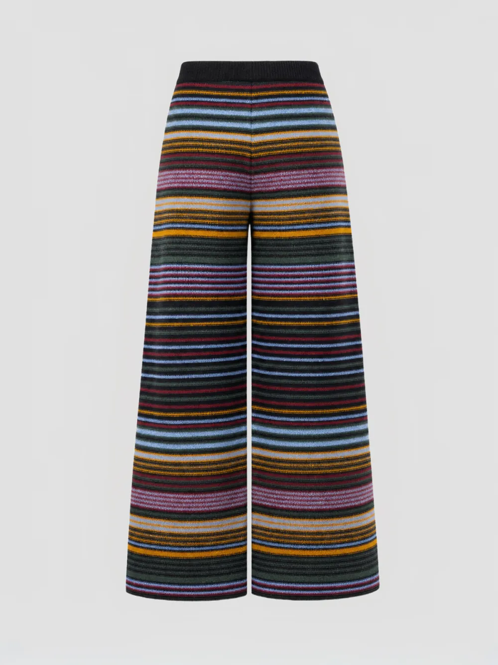 Straight-Leg Striped Pants