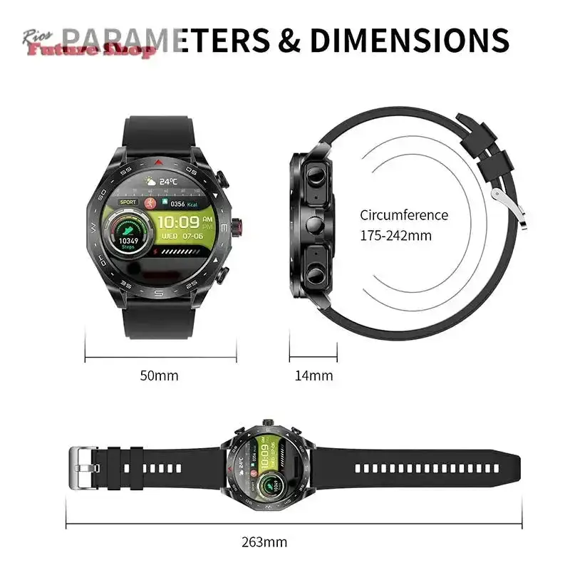 Smart Watch TWS 2-in-1