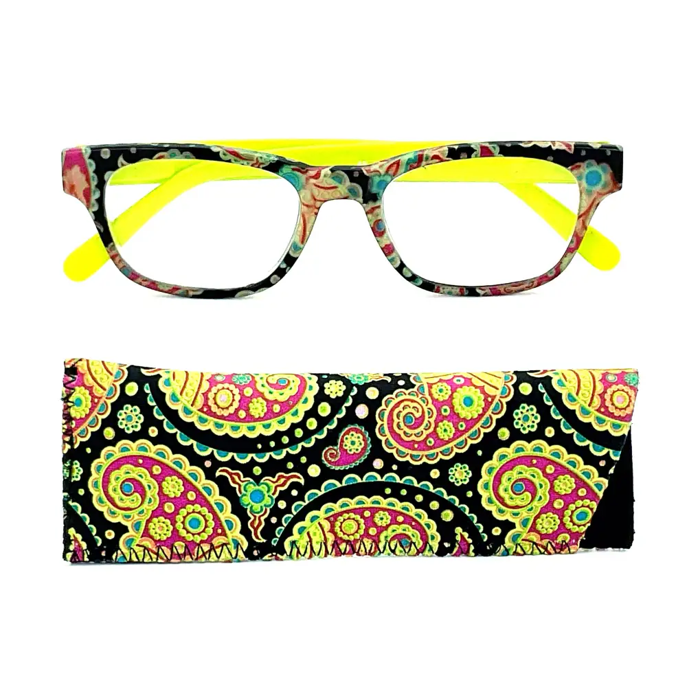 Full-Lens Case-Included Reading Glasses