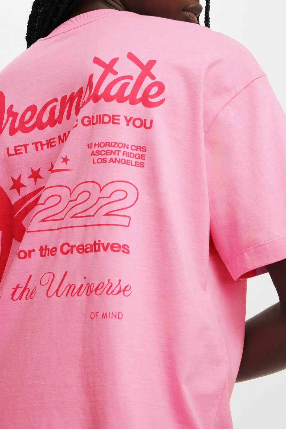 Back Trendy Slogan Printed T-Shirts