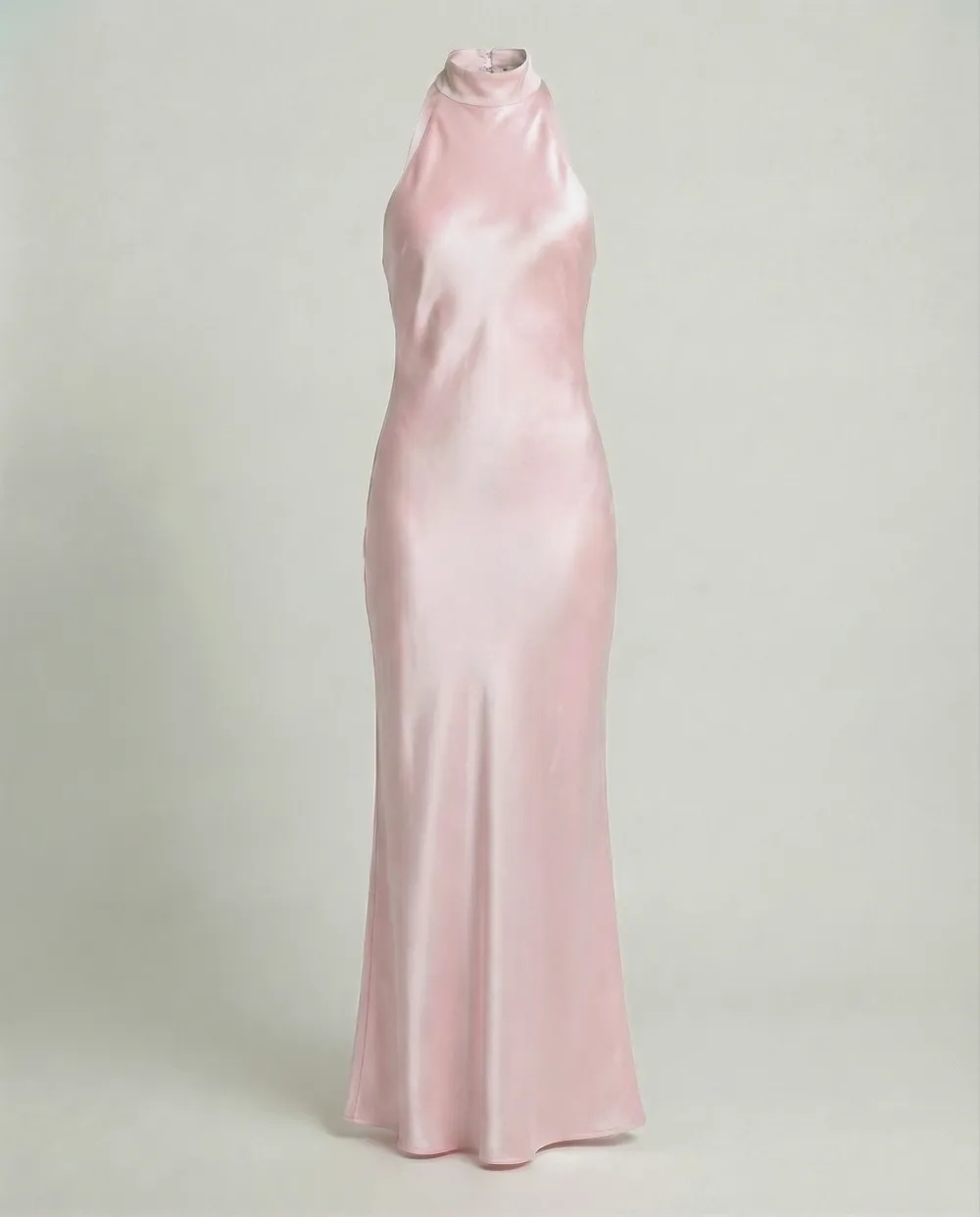 Women's Satin Bridal Maxi Dress
