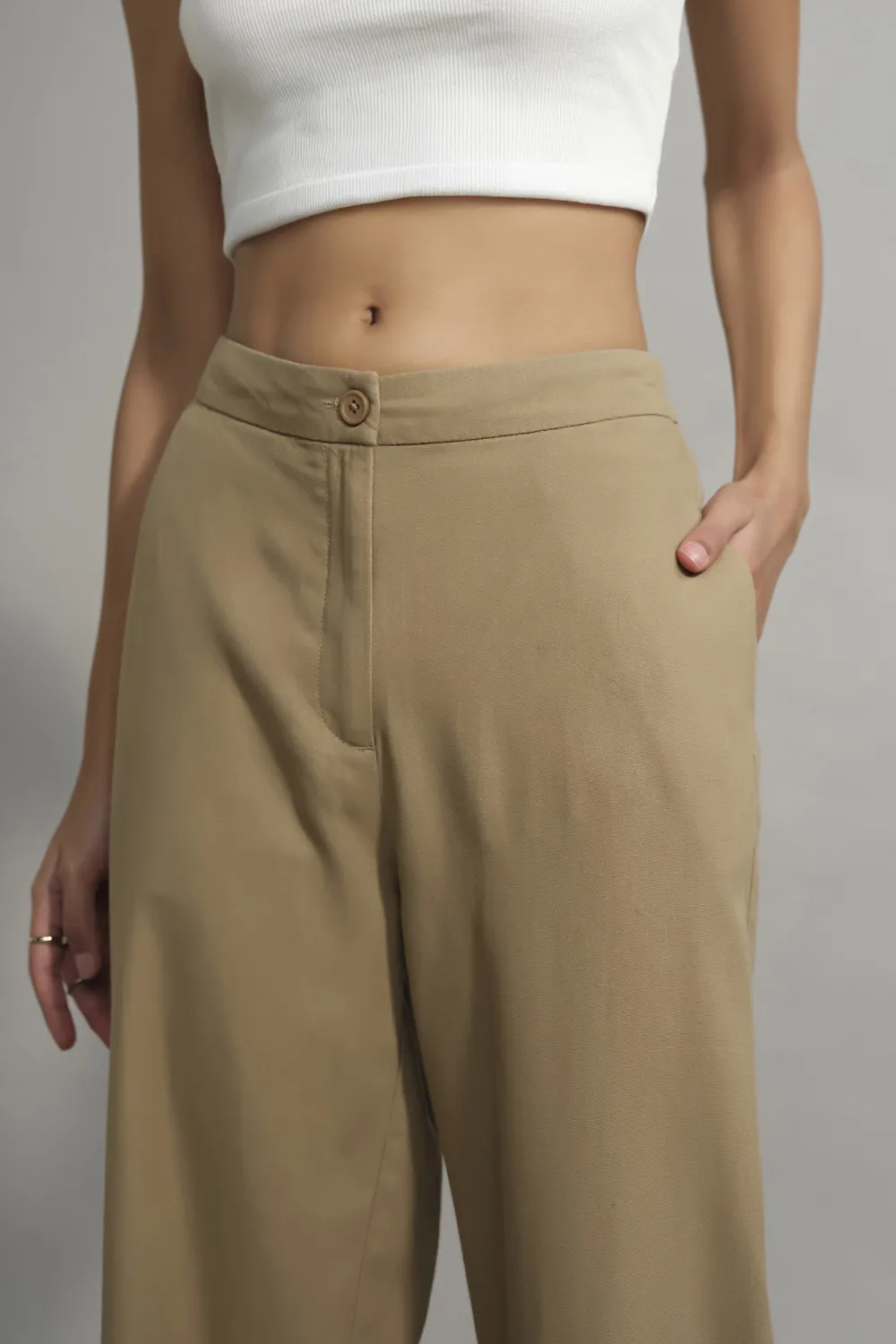 Daily High Waist Flair Pants