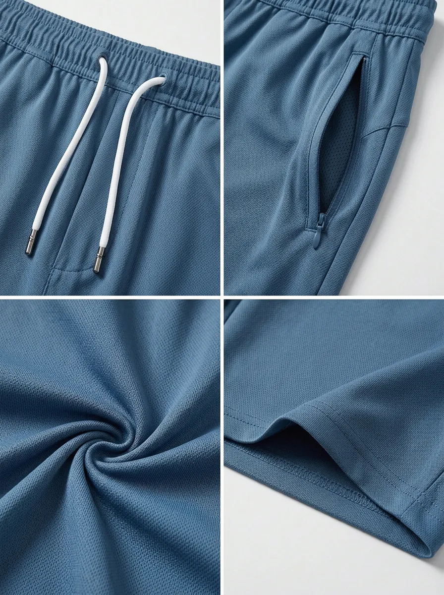 Classic Ice-Silk Casual Stretch Shorts