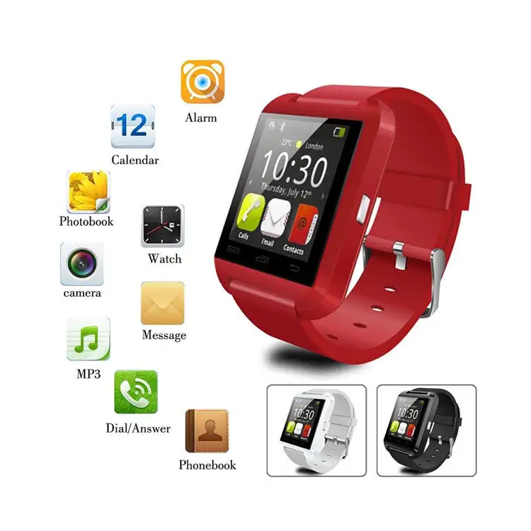 Portable Smartwatch 3.0, U8 Wearable Phone Watch