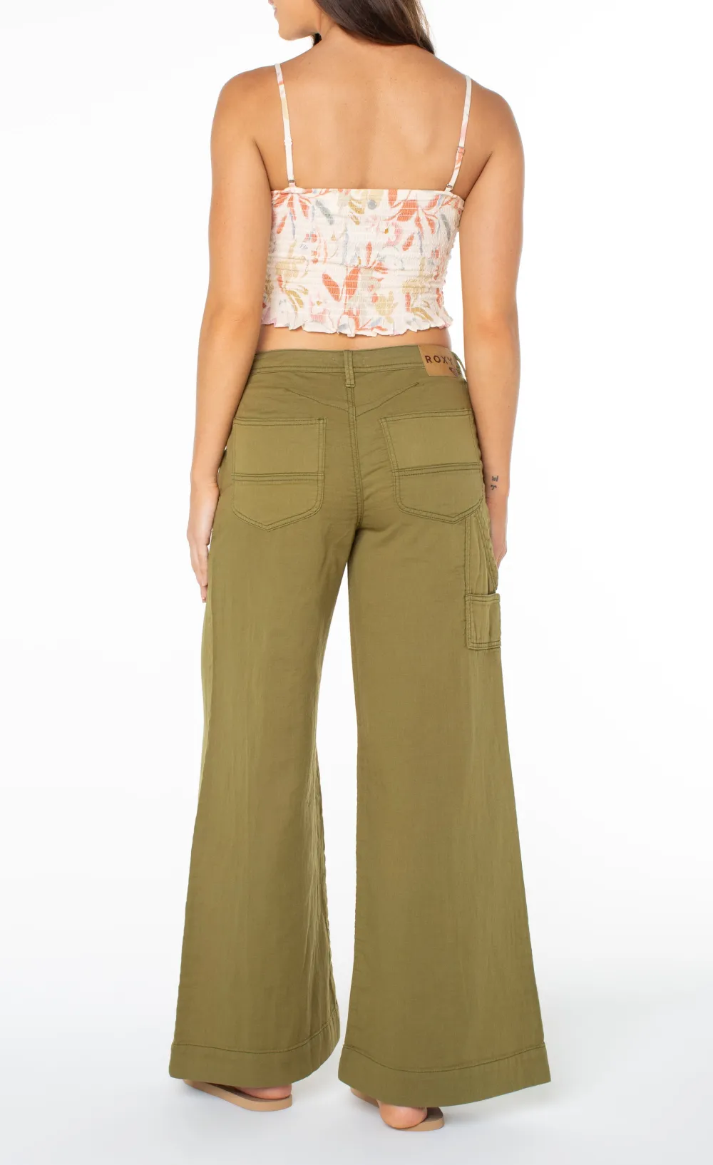 Clean Wide Leg Pull On Pants