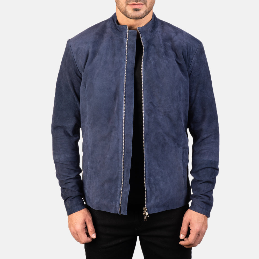 Men's Heritage Biker Suede Jacket