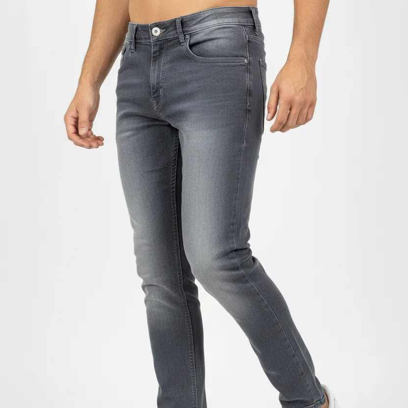 Polished Slim Fit Five Pocket Jeans
