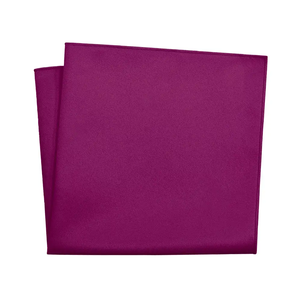 Crisp Understated Solid Pocket Square