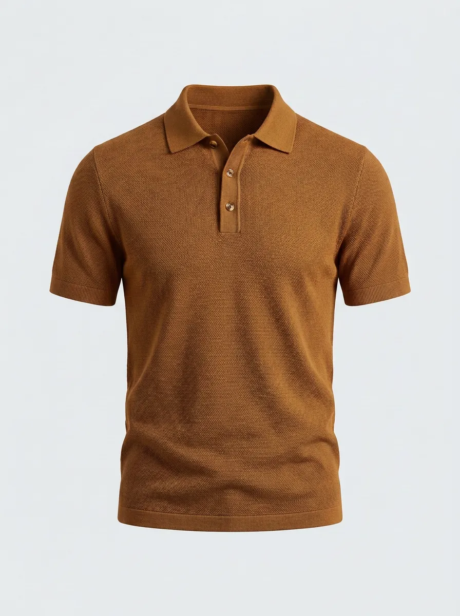 Refined Outdoor-Look Men's Polo Shirt
