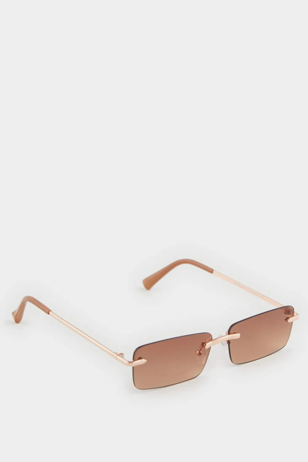 Frameless Metal Sunglasses
