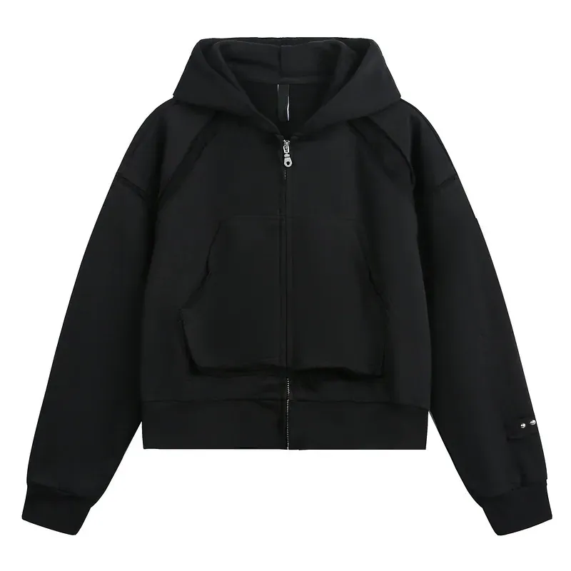 Distressed Casual Hoodie