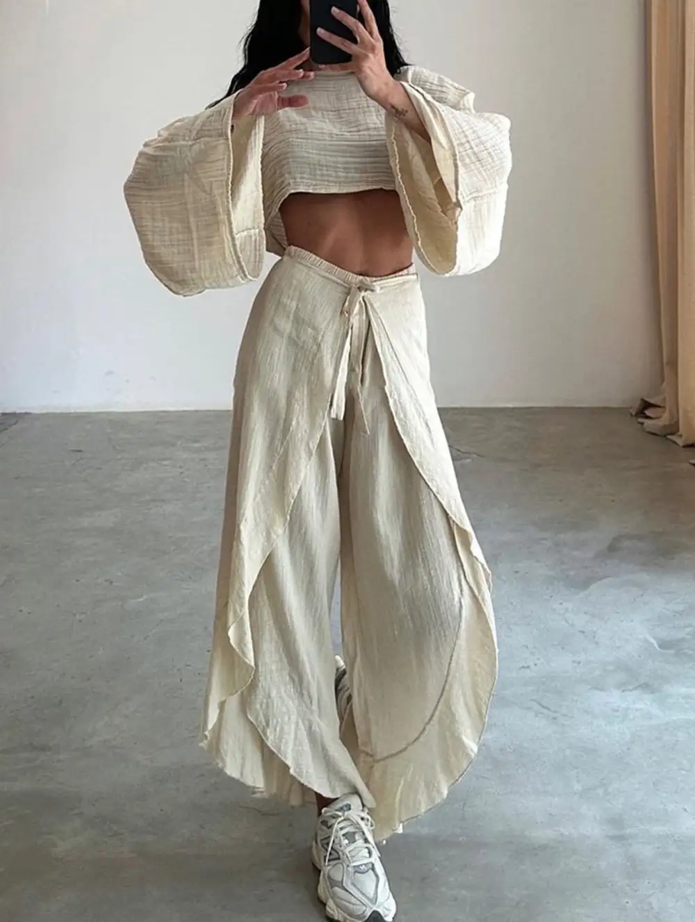 Top Pants Two Piece Set