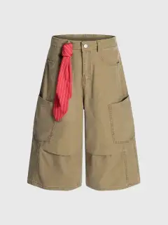 Modern Wide-Leg Shorts