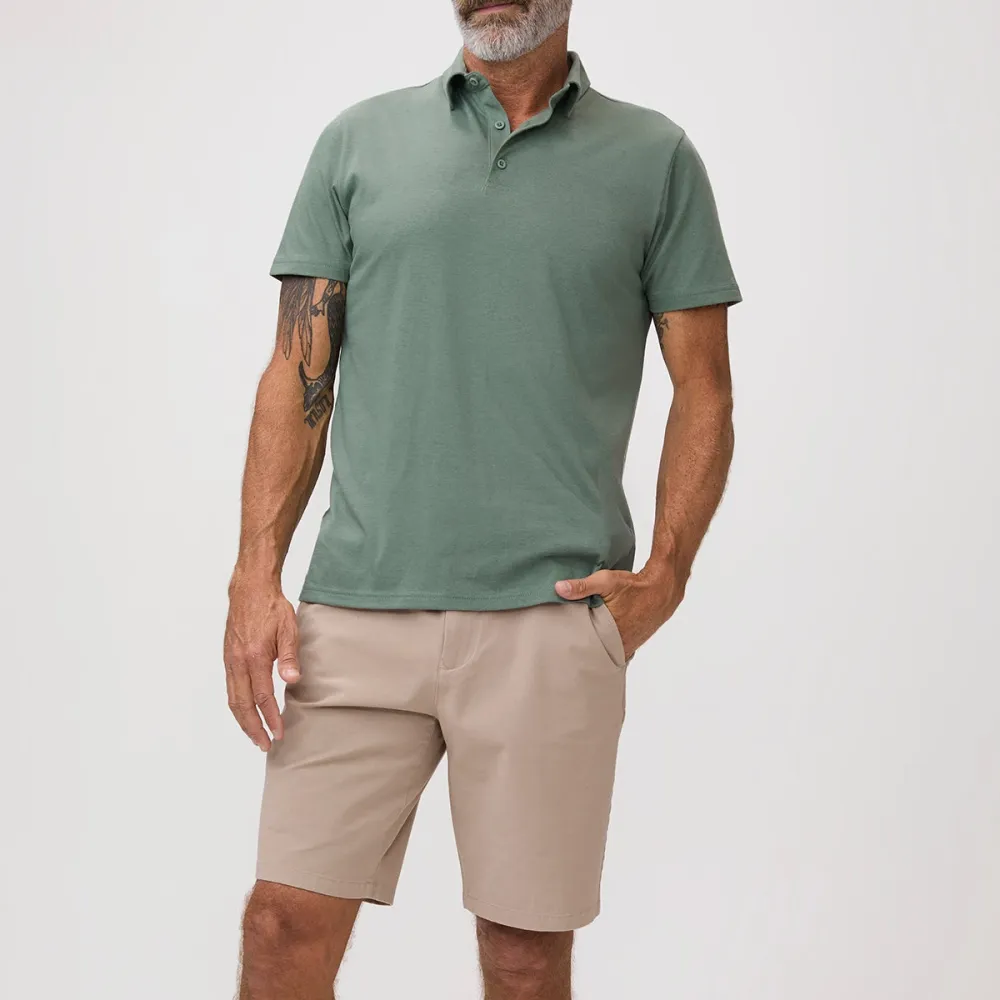Refined Classic Everyday Polo Shirt