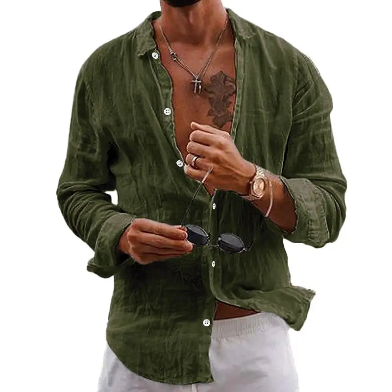 Cotton Washed Work Shirt