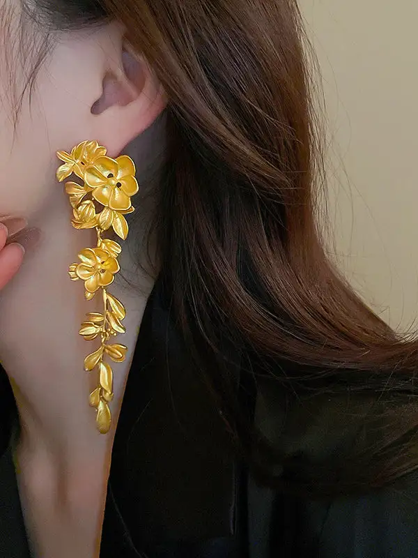 Chic Geometric Drop Earrings