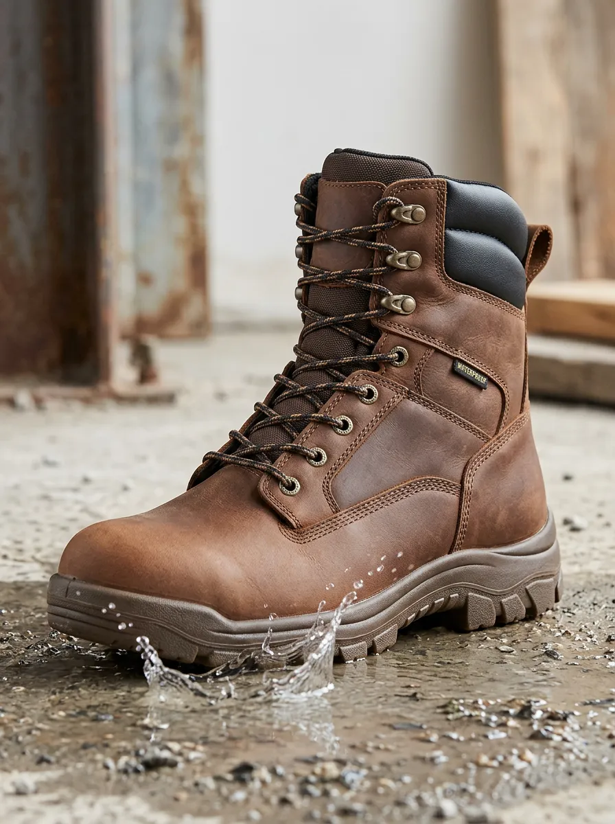 Performance-Look Men's Waterproof Work Boots