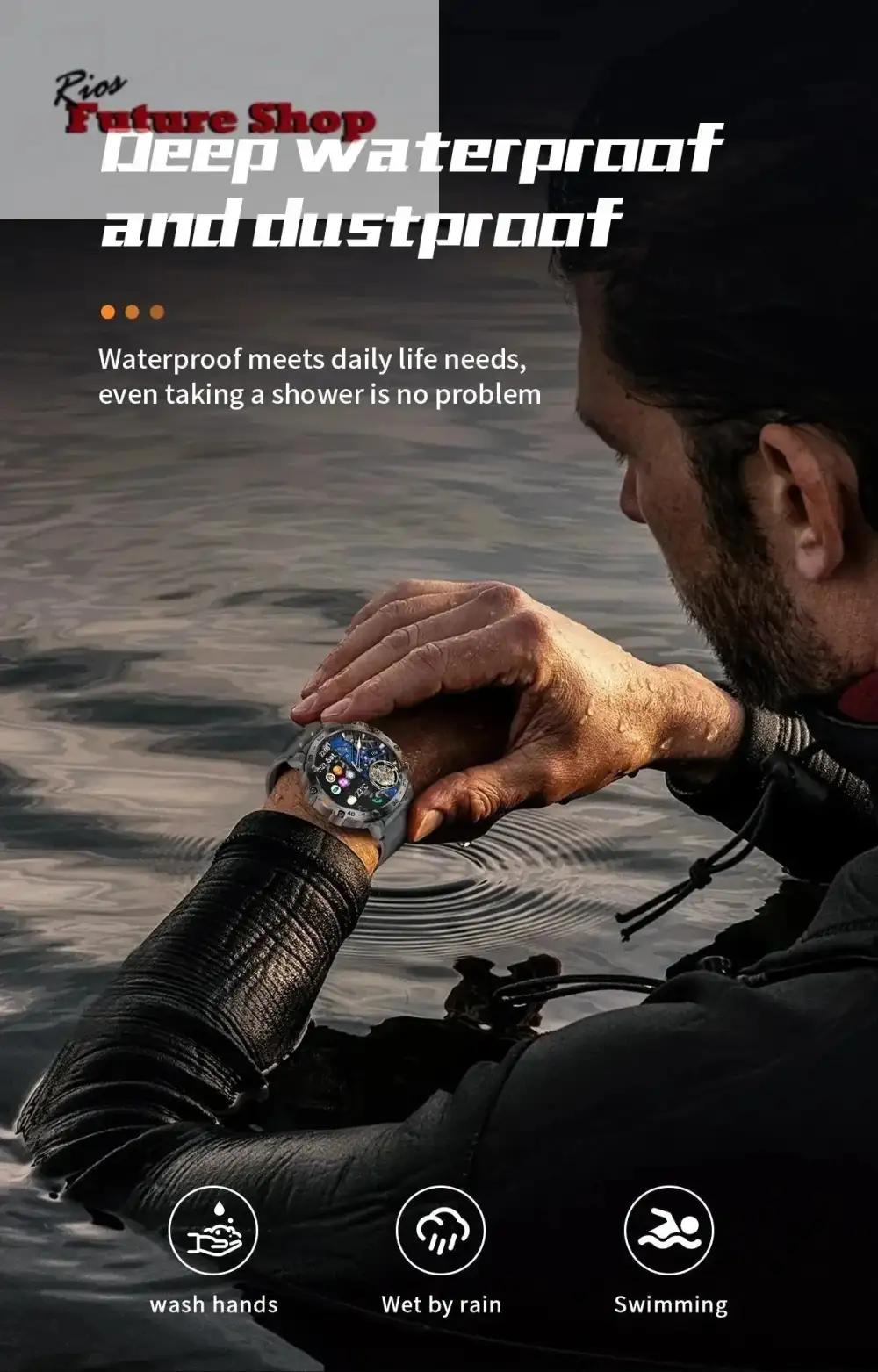 2024 New Smart Watch Men Style