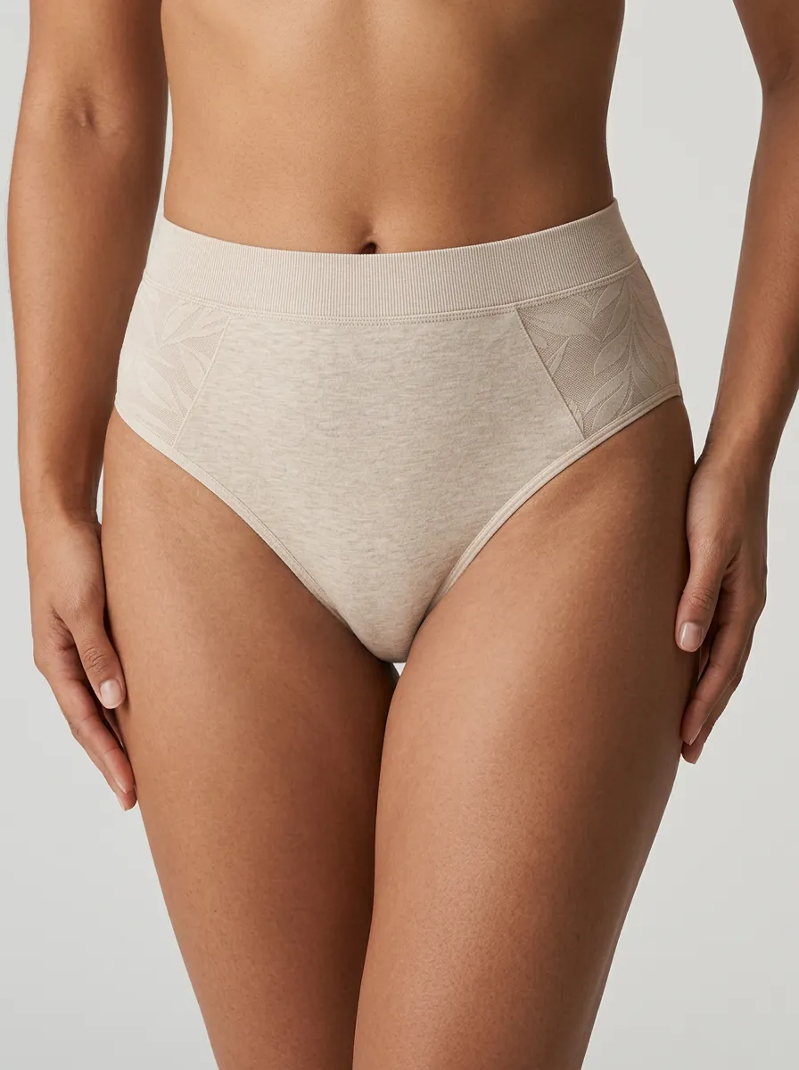 Women's Seamless Leaf-Pattern Panties