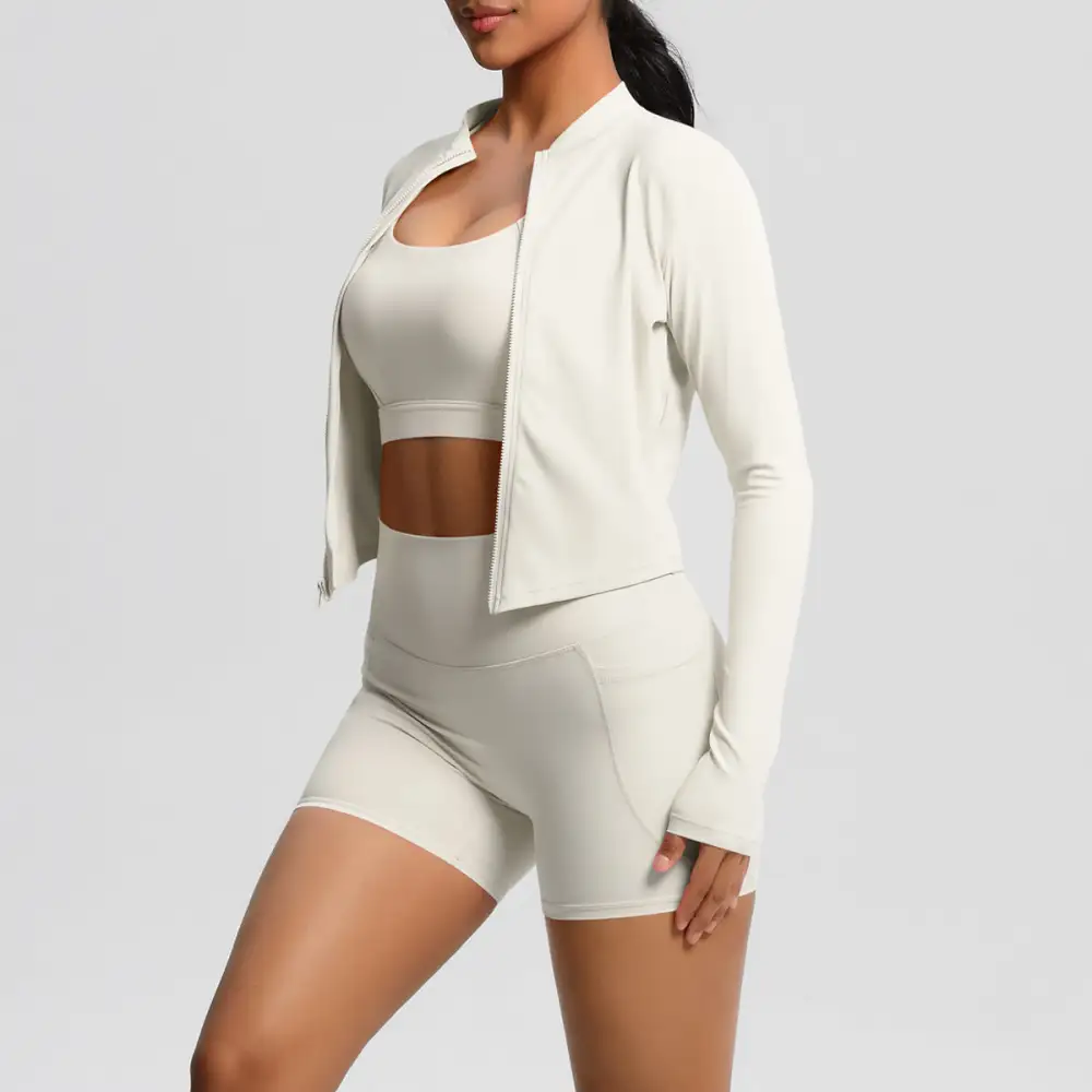 High-Waist Yoga Activewear Active Set