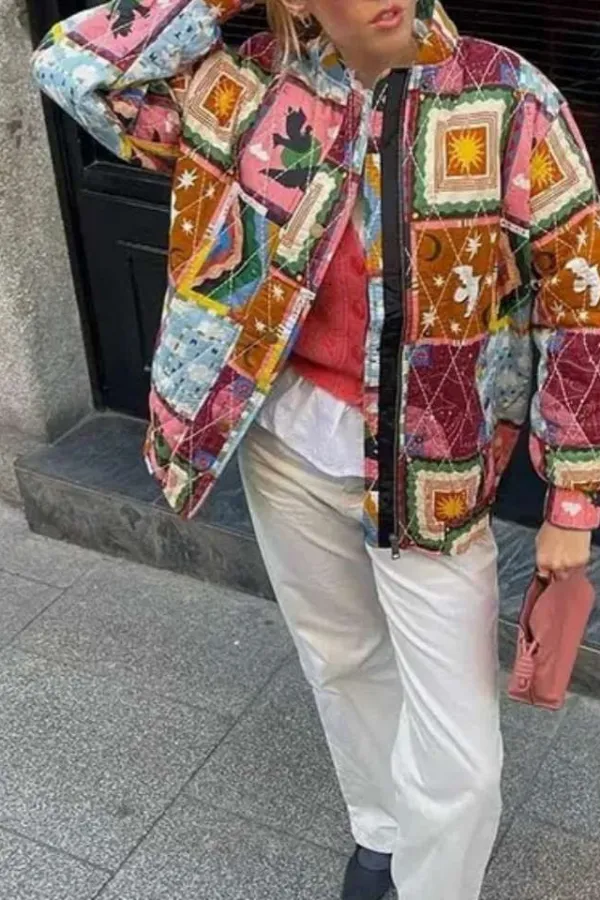 Floral Relaxed Vintage Jacket