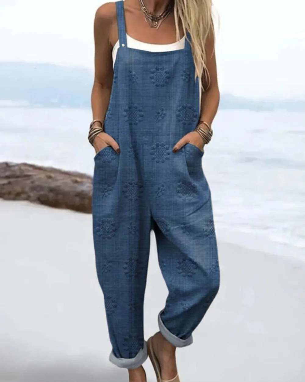  Casual Dungaree Jumpsuit