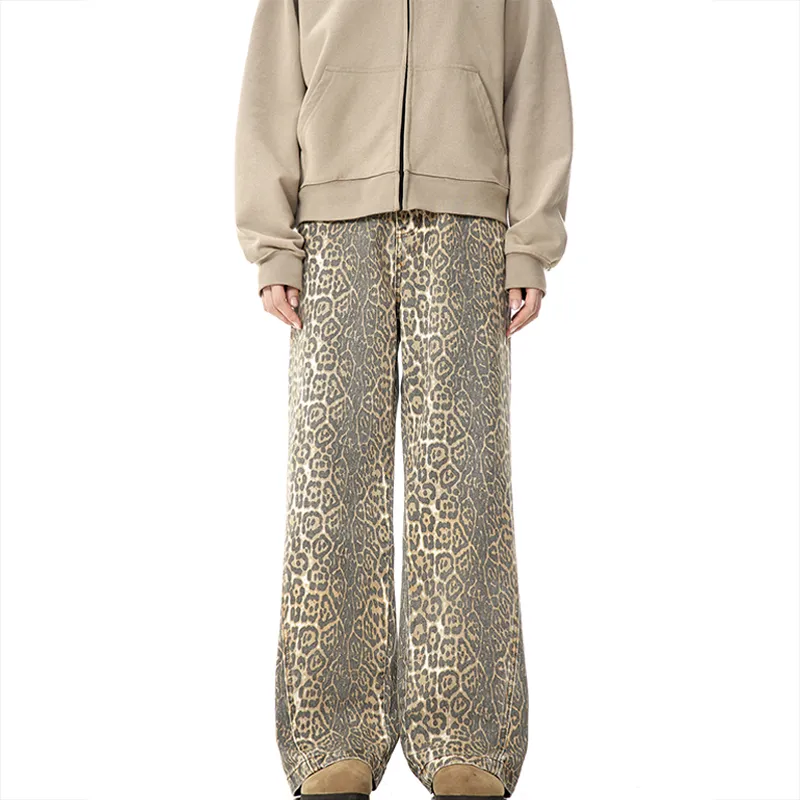 Streetwear Wide Leg Jeans