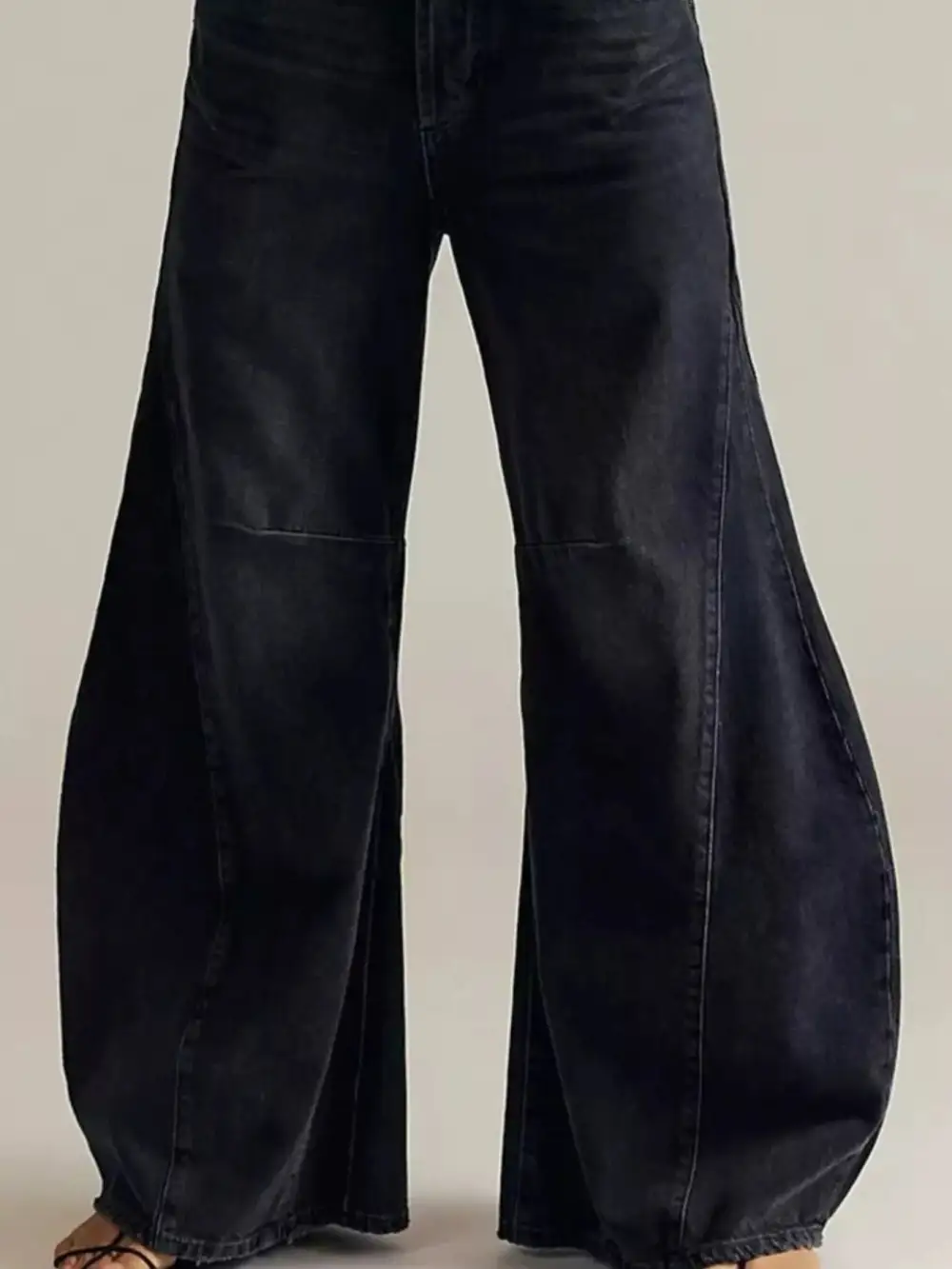 Modern Washed Wide Leg Jeans
