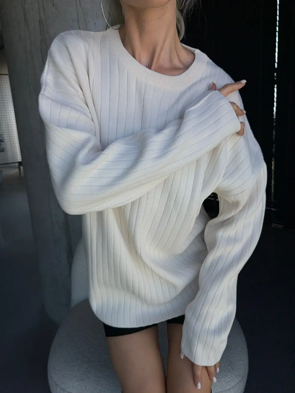 Relaxed Smooth Sweatshirt