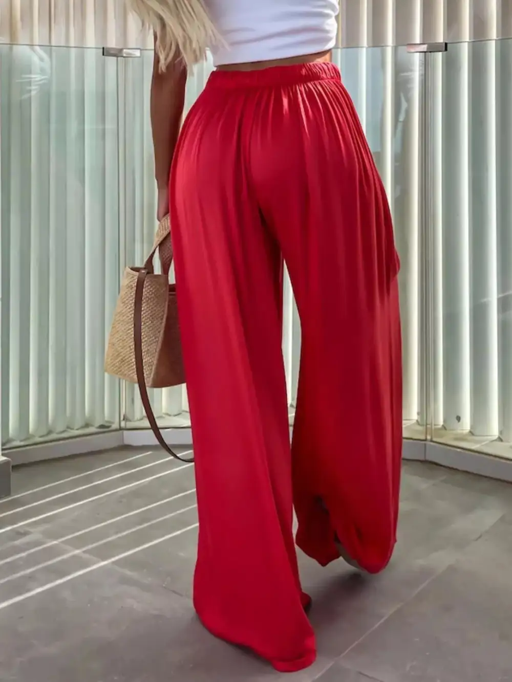Wide Leg Flowy Pants
