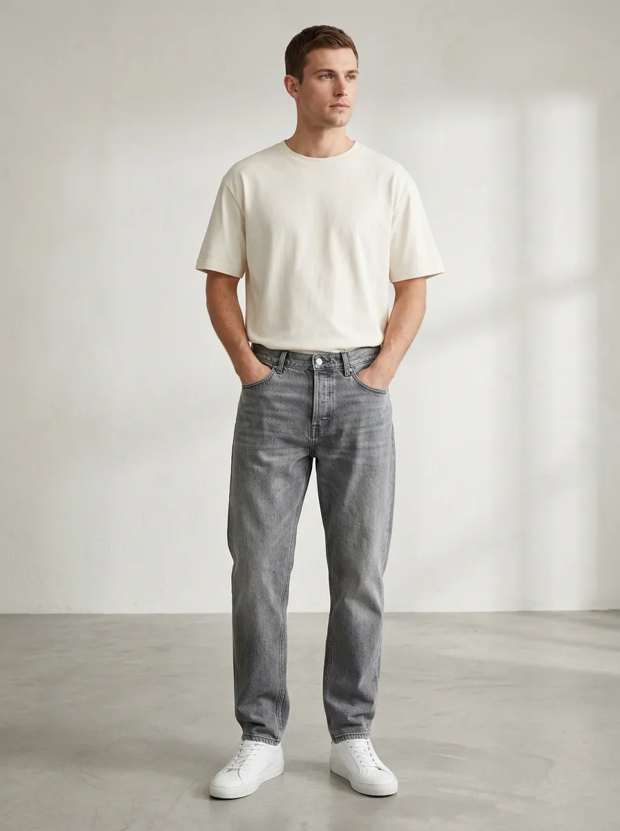 Men's Laid Back Loose Denim Jeans