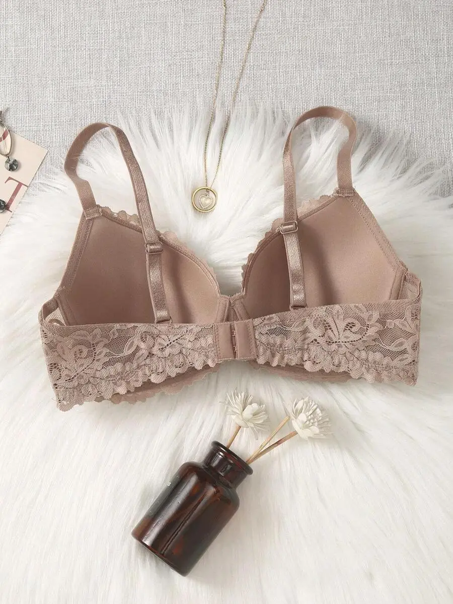 Underwire Lace Push-Up Bra