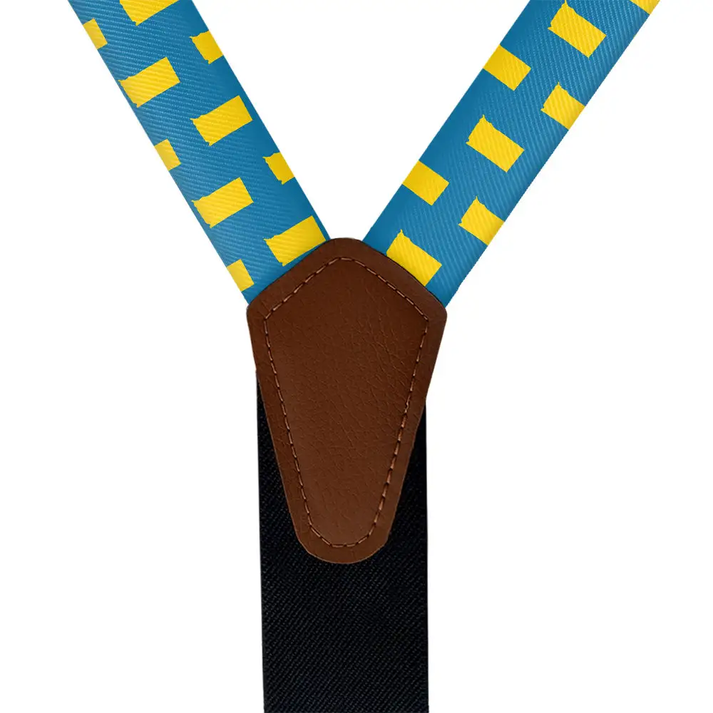 Contour Outline Motif Suspenders