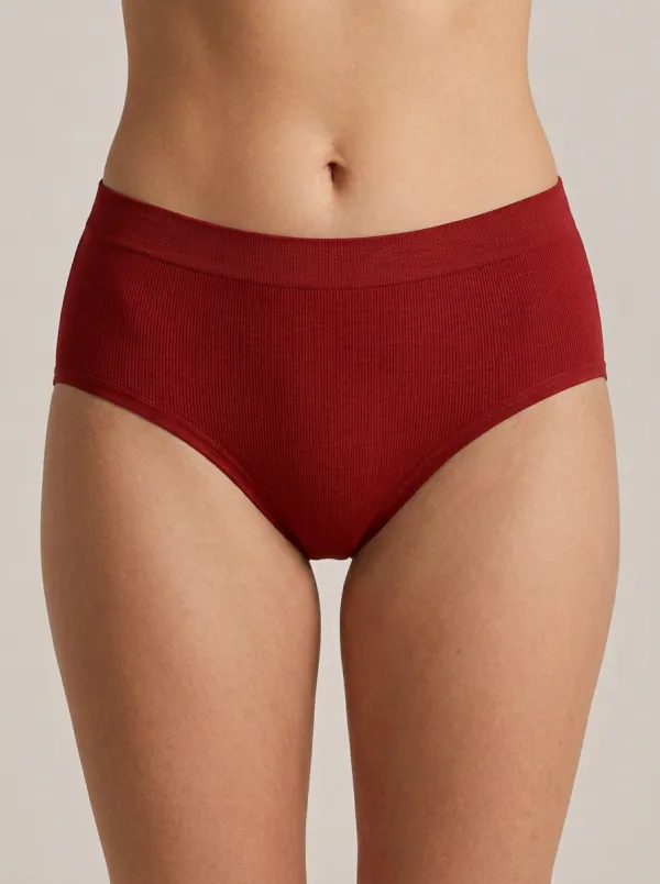 Women's Classic Seamless Ribbed Panties