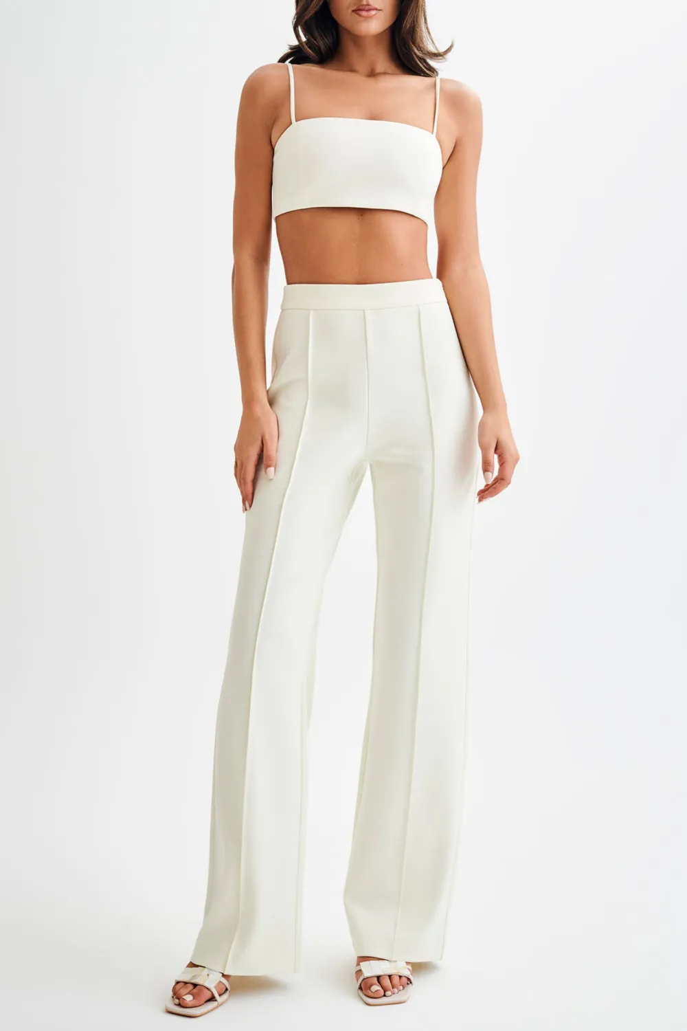 Suiting Crop Top