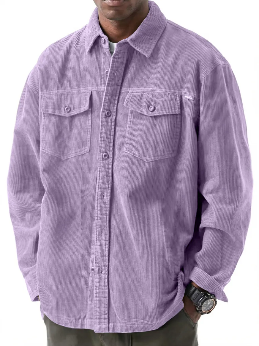 Corduroy Double Pocket Shirt