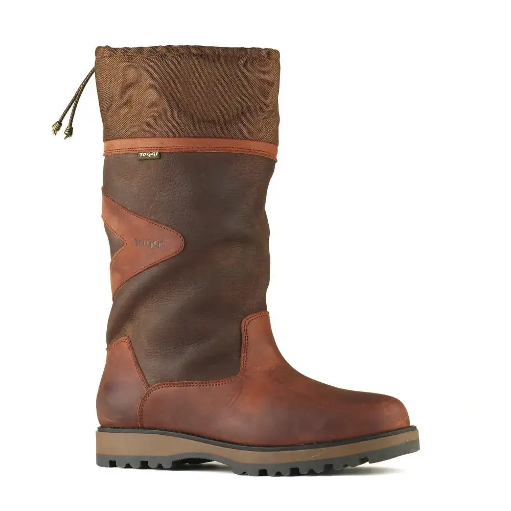 Weather-Ready Leather Riding Boots