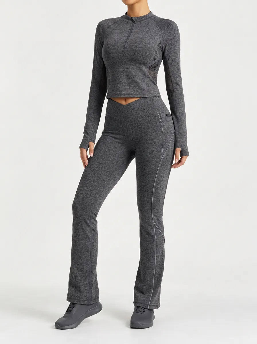 Women's Zip Up Matching Activewear Set