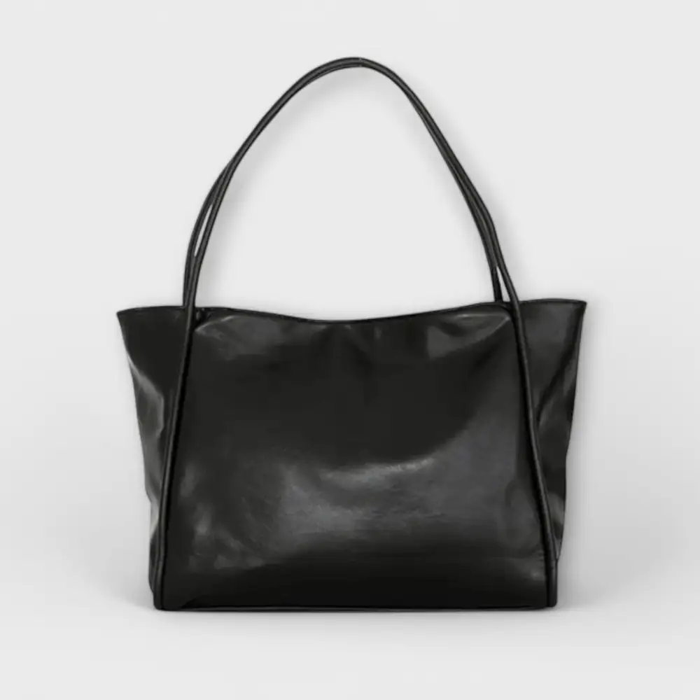 Latch Front Twill Handbag