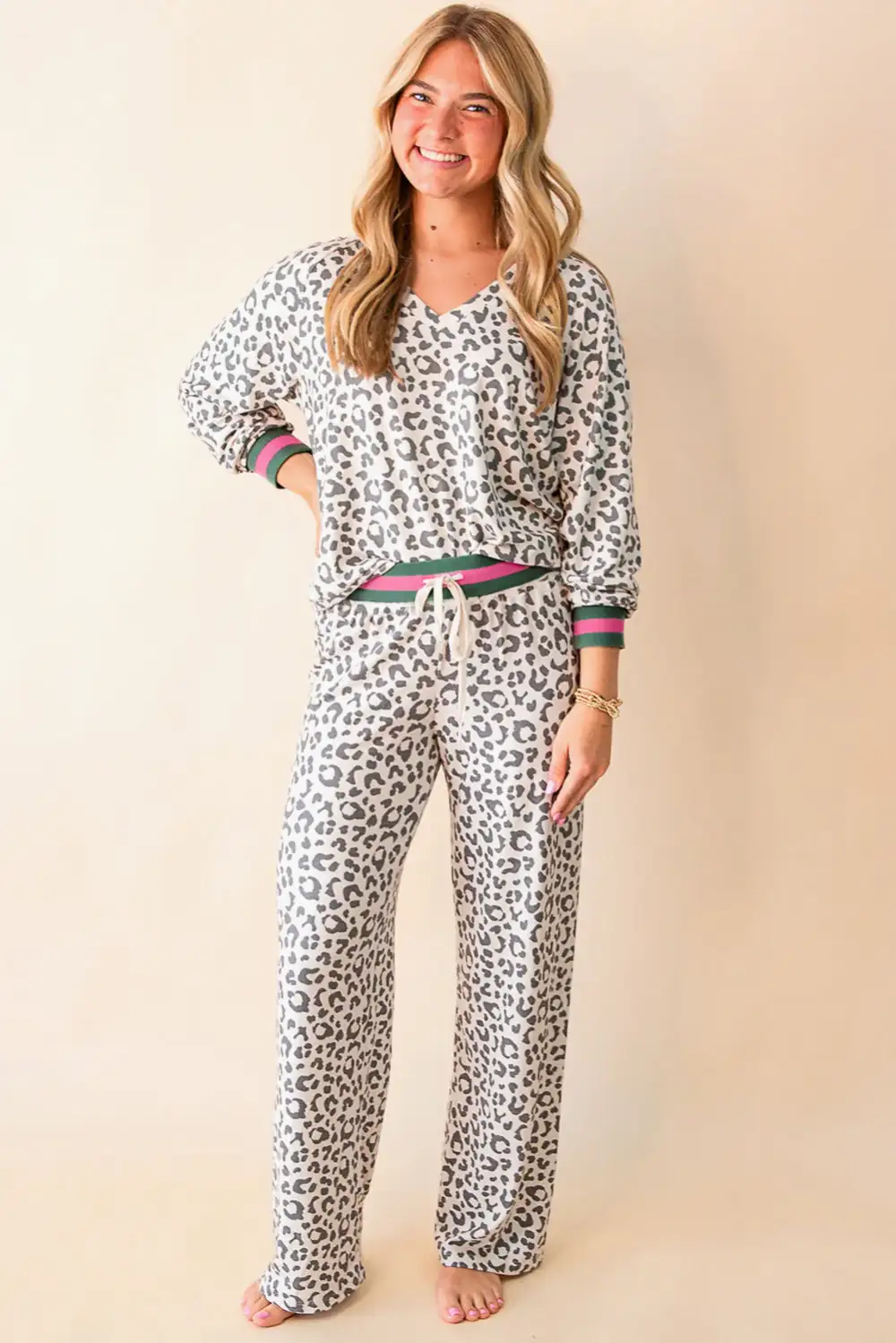 Long Sleeve Cozy Everyday Lounge Set Comfort