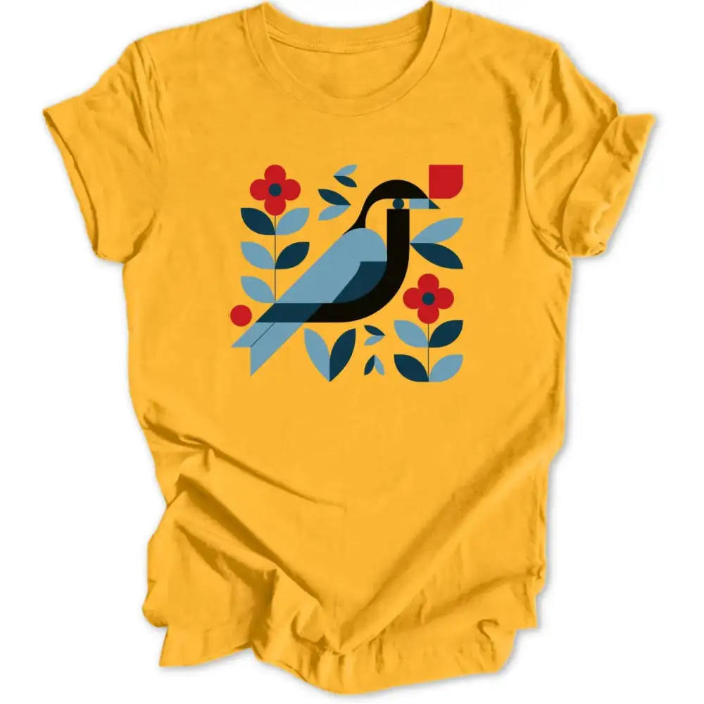 Geometric Bird Unisex T-Shirt
