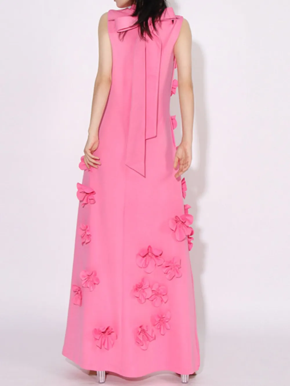 Floral Sleeveless Maxi Dress