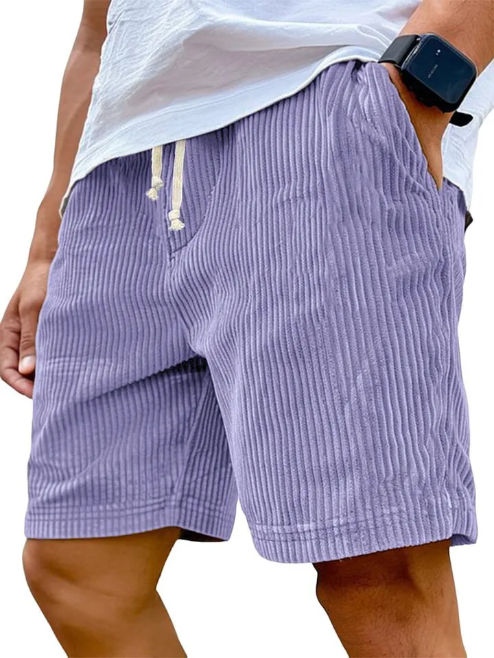 Corduroy Utility Pocket Shorts