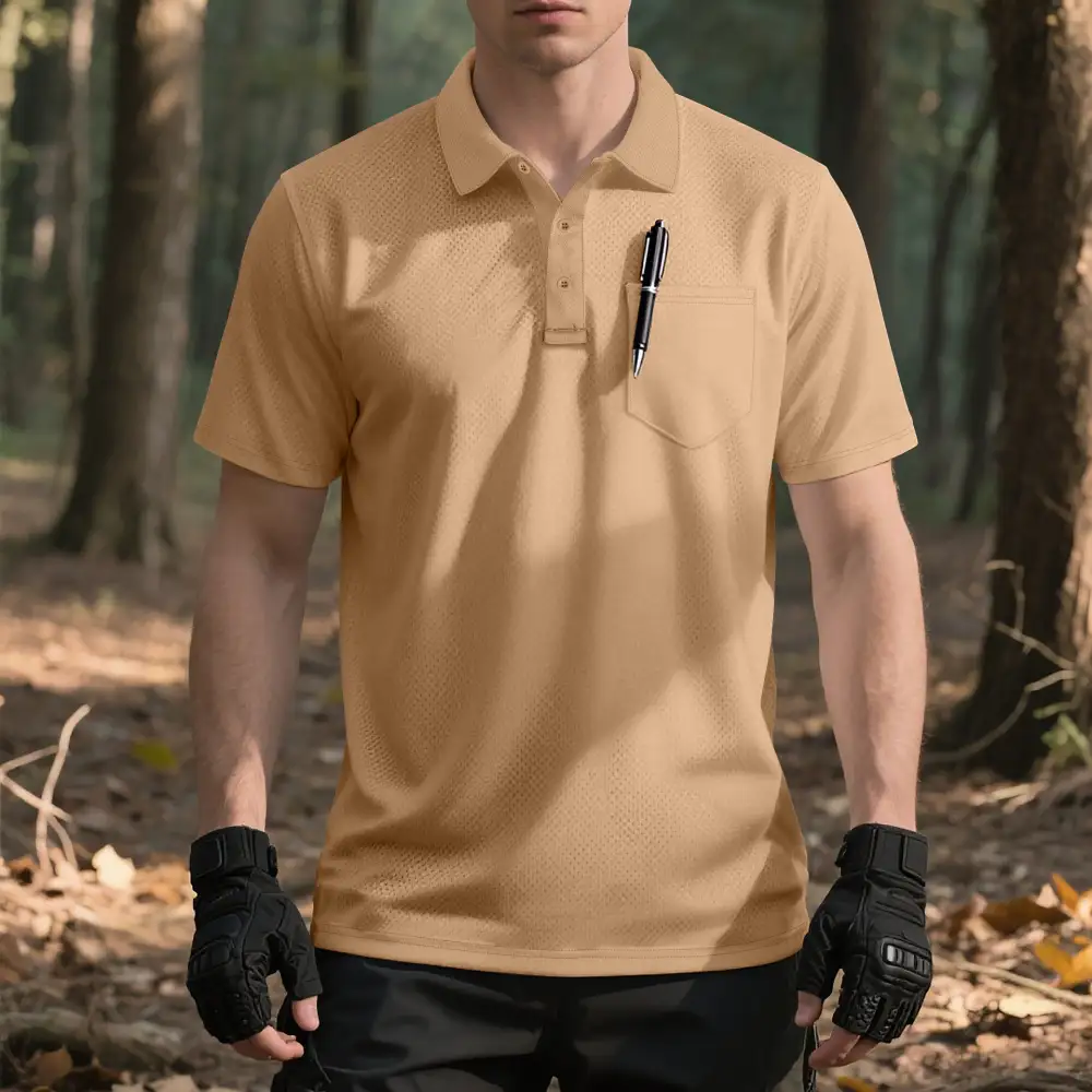 Modern Short Sleeve Polo Shirt