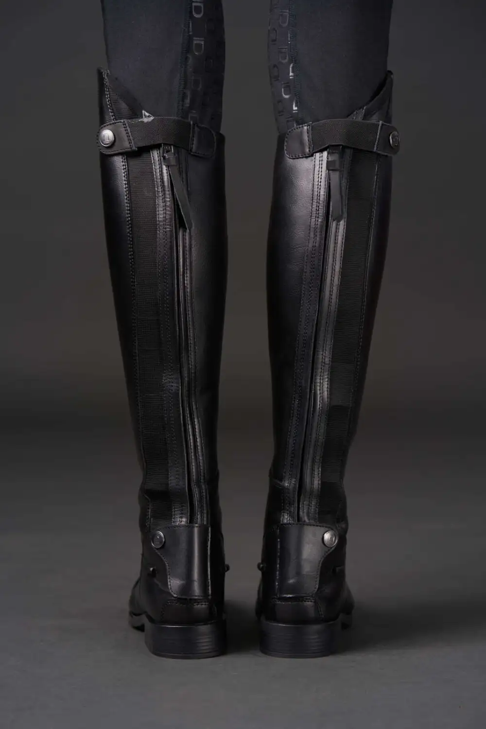 Heritage Faux Leather Riding Boots