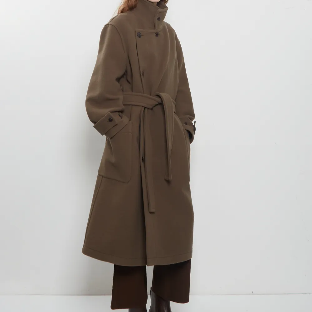 Women's Double Face Oversized Double Breasted Coat